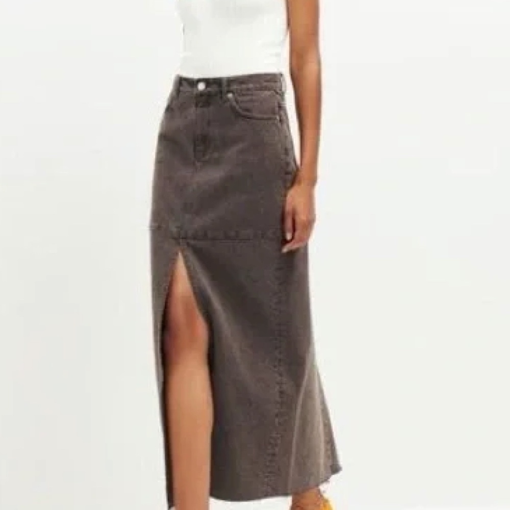 Reformation Tazz Denim Skirt
